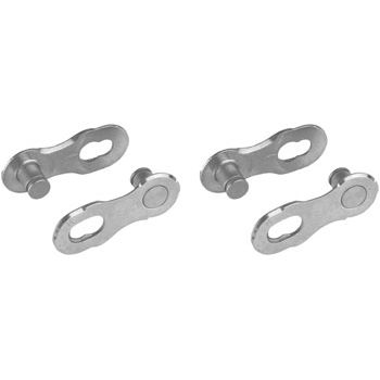 KMC MissingLink-12 Connector - 12-Speed, Silver, 2 Pairs/Card