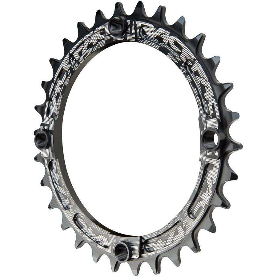 RaceFace Narrow Wide Chainring: 104mm BCD, 30t, Black
