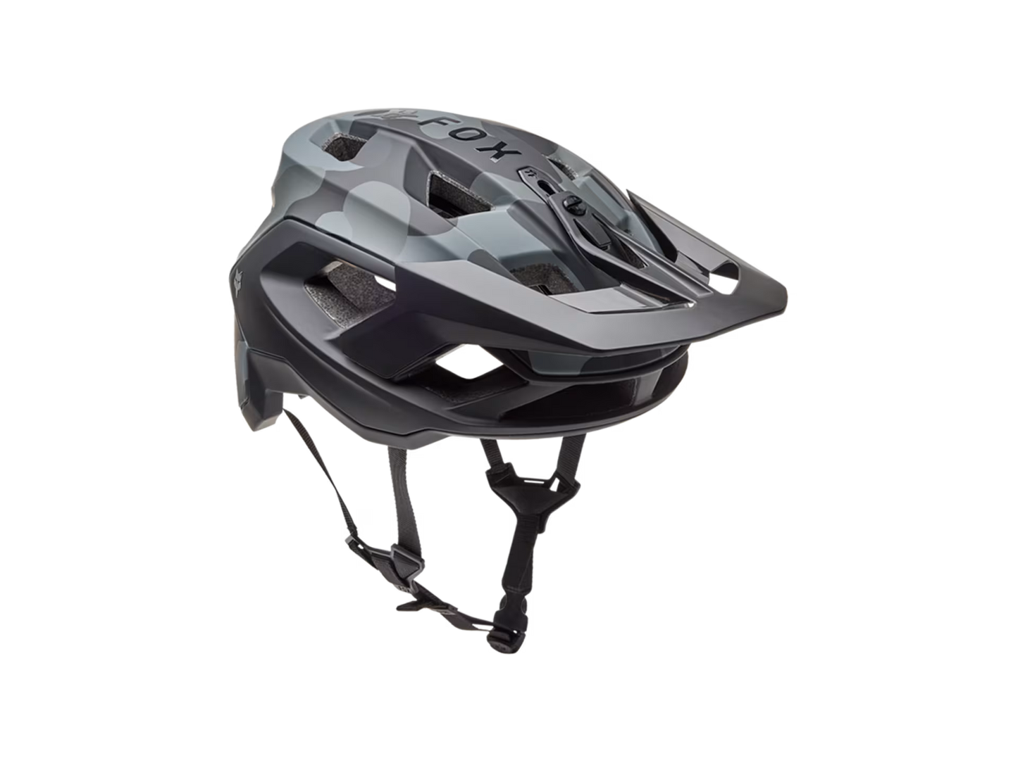 Fox Racing Speedframe Mips Bike Helmet Black Grey Camo Large