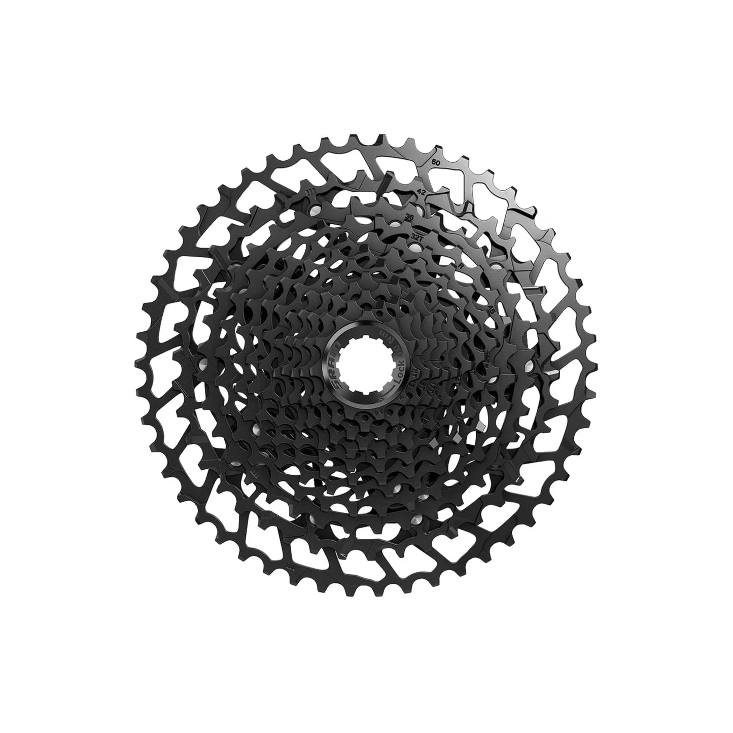 SRAM Eagle PG-1230 12-Speed Bicycle Cassette, 11-50t Black