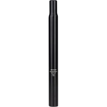 Zoom 25.4 x 300mm Black Straight Alloy Post