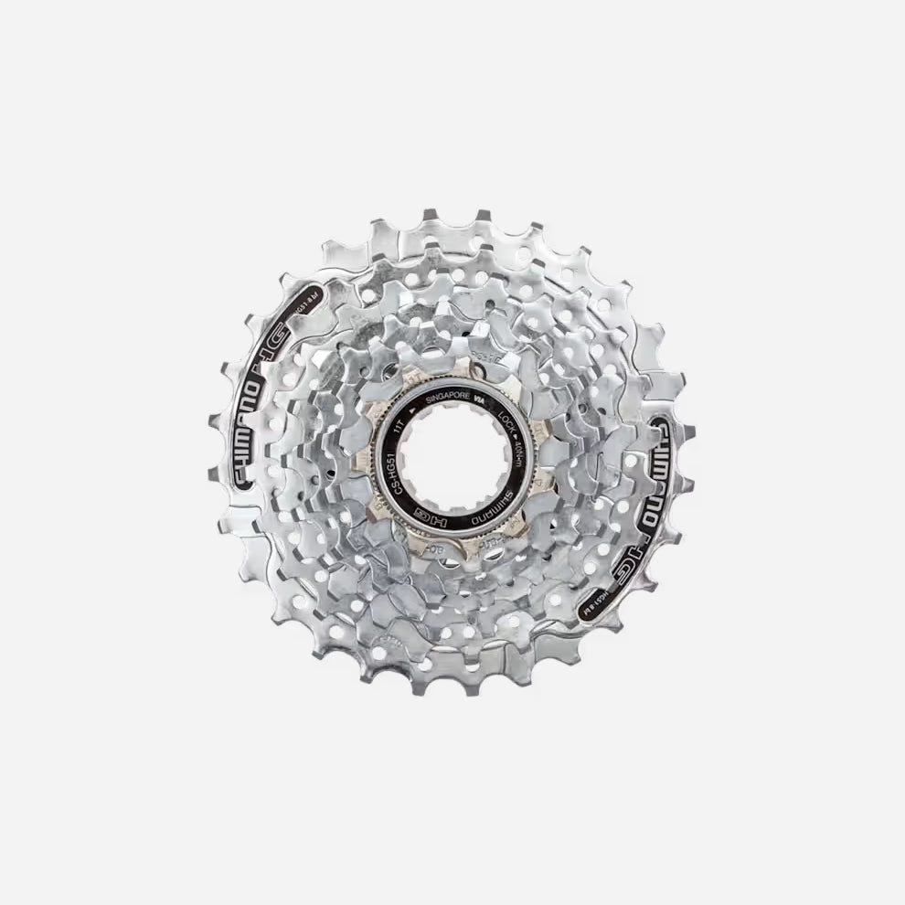 Shimano Alivio HG51 8-Speed Bicycle Cassette- 11-32t