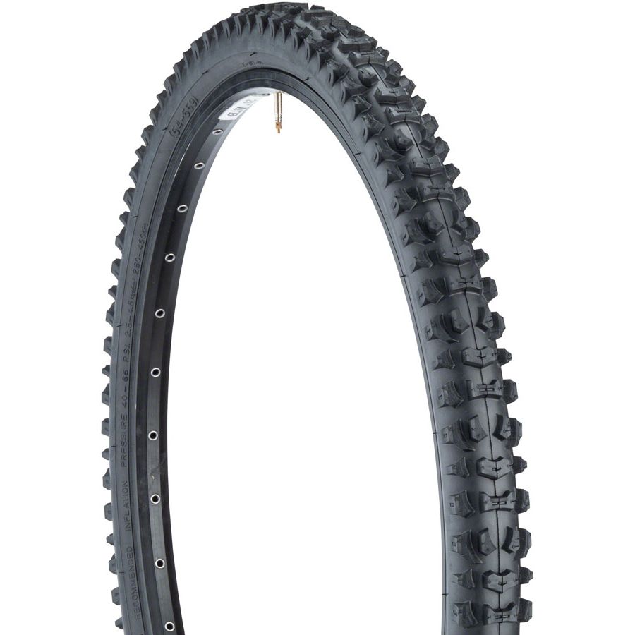 Kenda Smoke Style Tire - 26 x 2.1, Clincher, Wire, Black, 30tpi