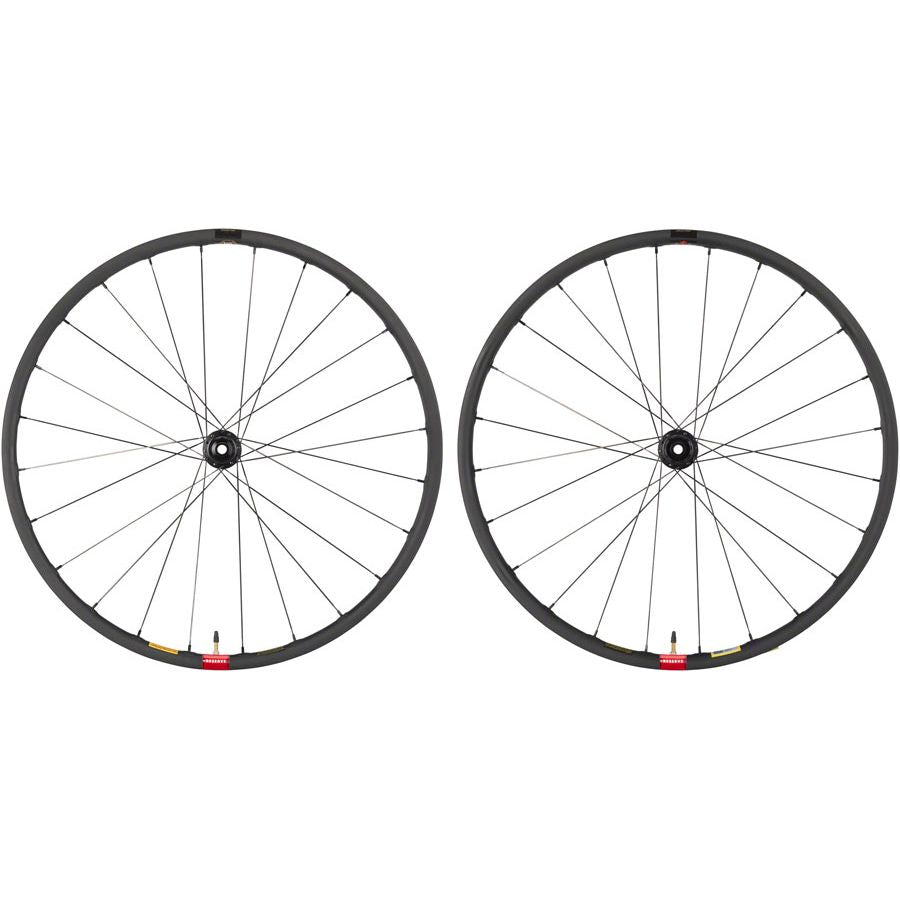 Reserve Wheels Reserve 25 GR Wheelset - 700, 12 x 100/12 x 142, Center-Lock, HG 11, Carbon, DT 350