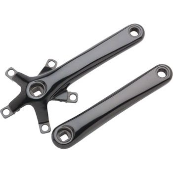 Dimension 110 Crankset - 175mm, 110/74 BCD, Square Taper JIS Spindle Interface, Black