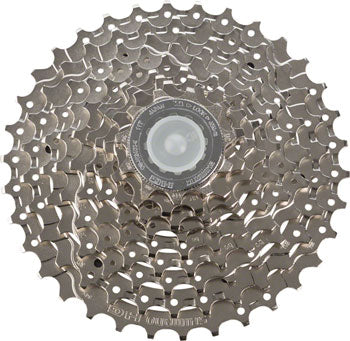 Shimano Alivio CS-HG400 Cassette - 9 Speed, 11-34t, Silver, Nickel Plated