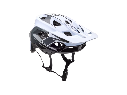 Fox Racing Speedframe Pro Mips Bike Helmet,  L, Grey/White
