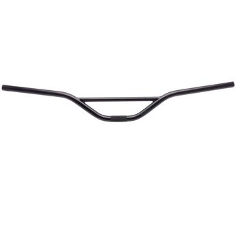 Surly Sunrise Bar Handlebar - 22.2mm Clamp, 31.8mm Shims Included, 820mm Width, 83mm Rise, Chromoly, Black