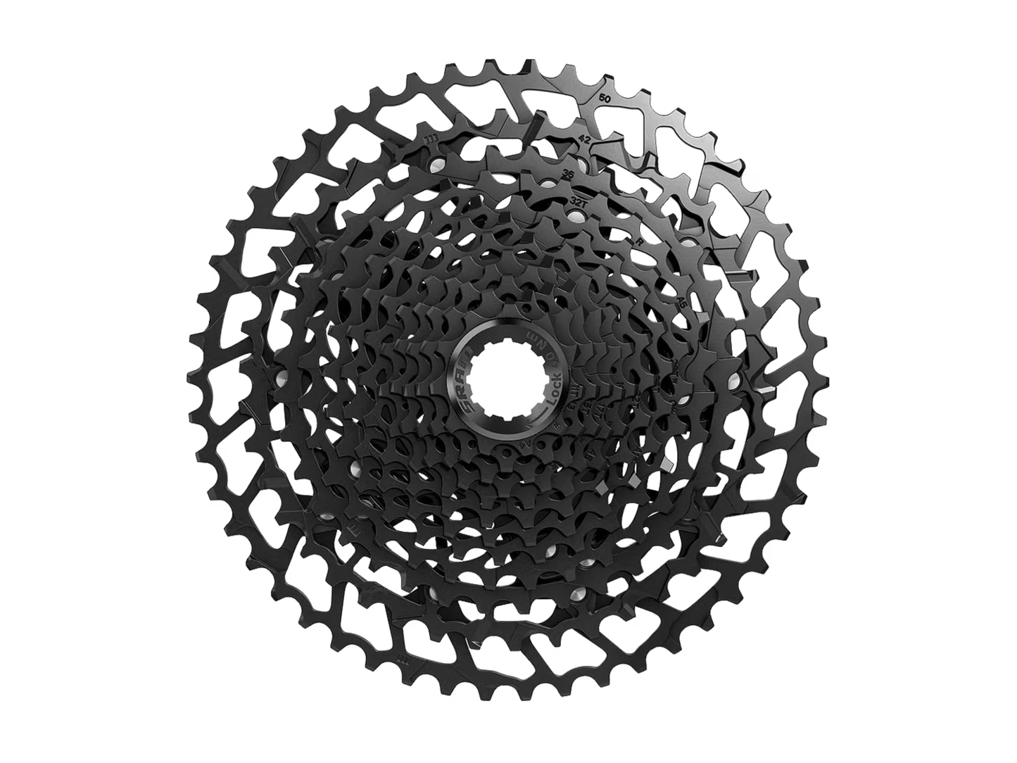SRAM Eagle PG-1230 12-Speed Bicycle Cassette, 11-50t Black