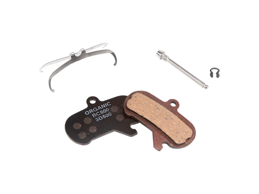 SRAM X-Large Steel Backed Organic Hydraulic Disc Brake Pads, 00.5315.023.031 Black