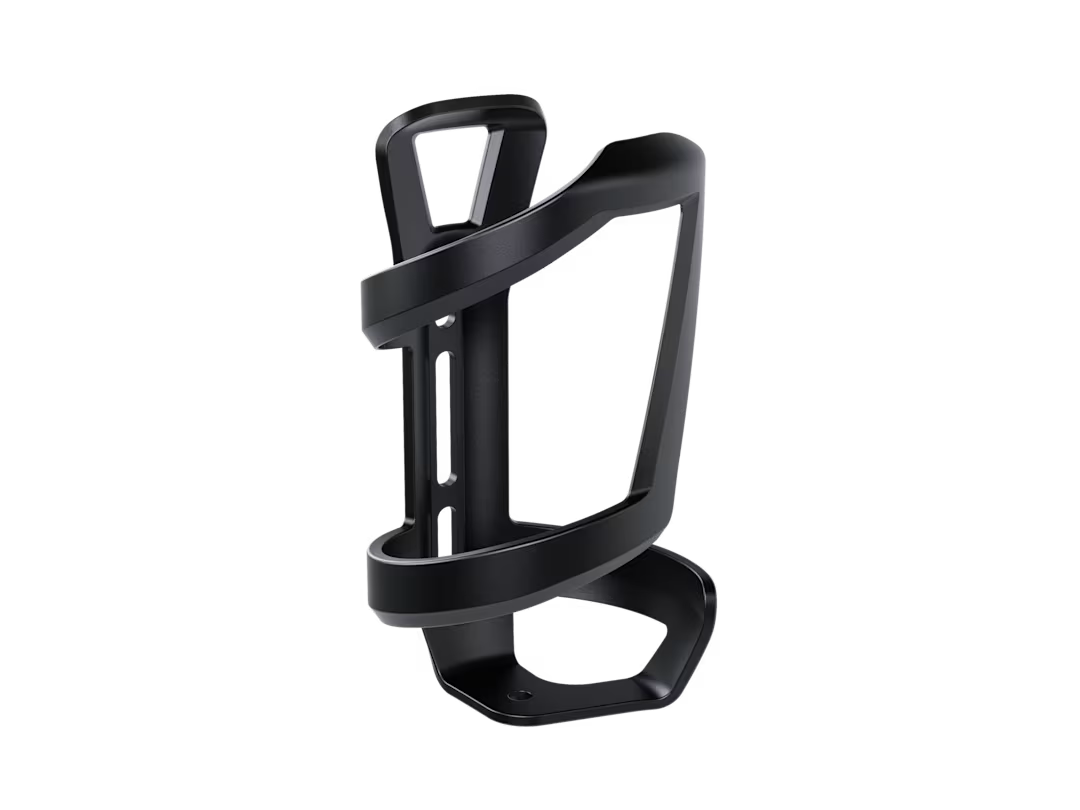 Side Load Bottle Cage - Matte Black