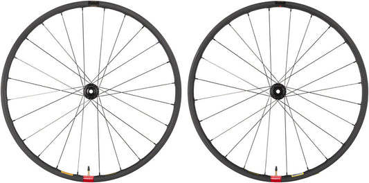 Reserve Wheels Reserve 25 GR Wheelset - 700, 12 x 100/12 x 142, Center-Lock, HG 11, Carbon, DT 350